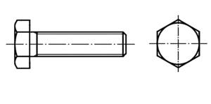 M5 Sechskantschrauben Set 400 Teile Edelstahl A2 DIN933